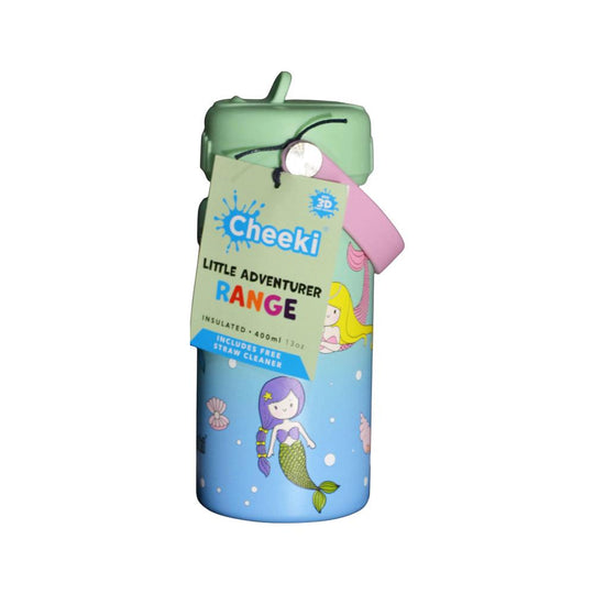 CHEEKI INSULATED BOTTLE KIDS MERMAID 400ML