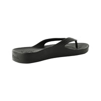 Cheeki Arch Support Thongs Black Womens Size US9