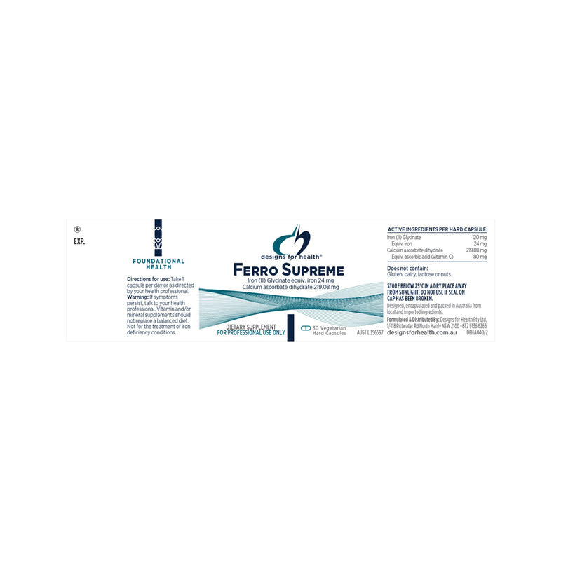 Designs For Health Ferro Supreme 30c