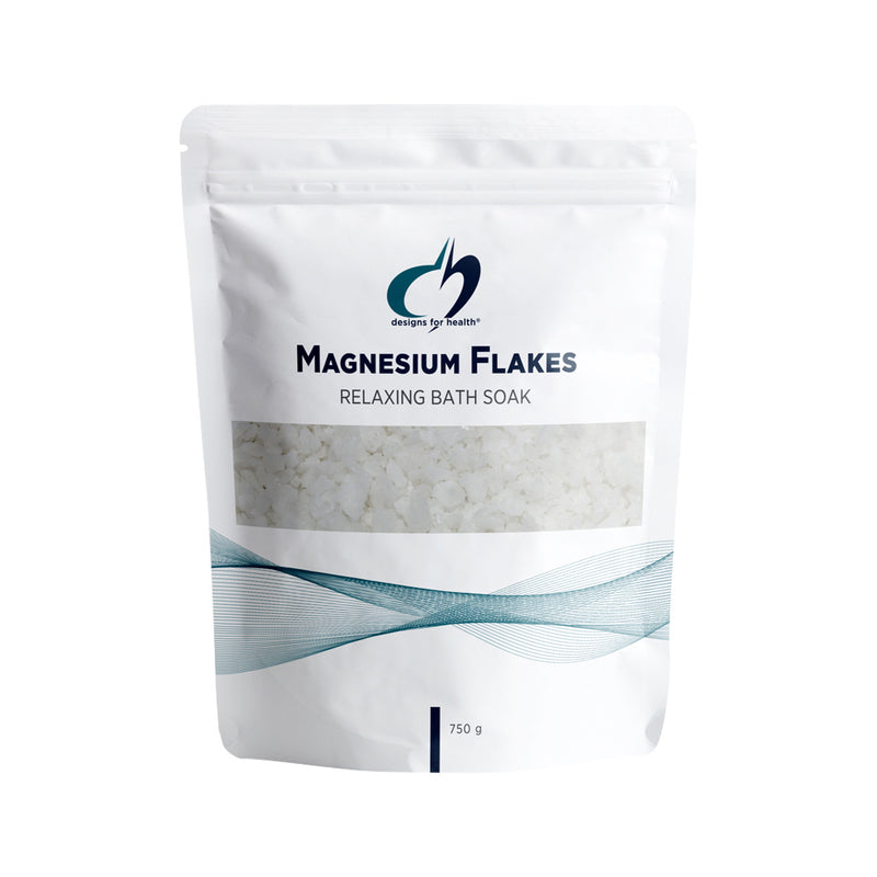 Designs For Health Magnesium Flakes (Relaxing Bath Soak) 750g  SELL THROUGH