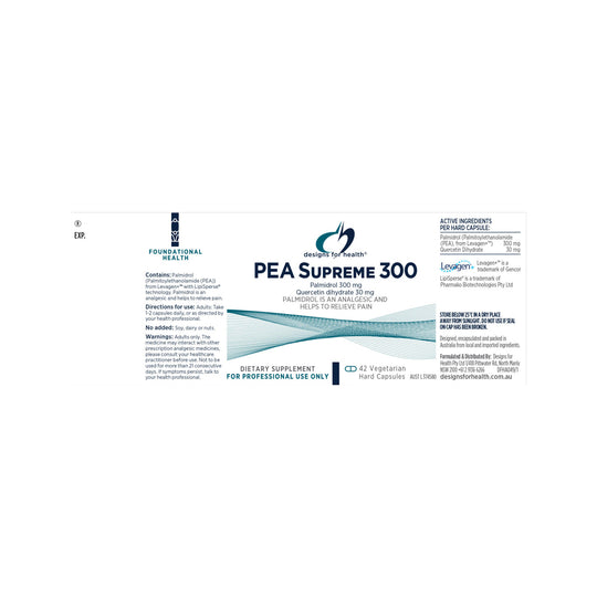 Designs For Health PEA Supreme 300 42c