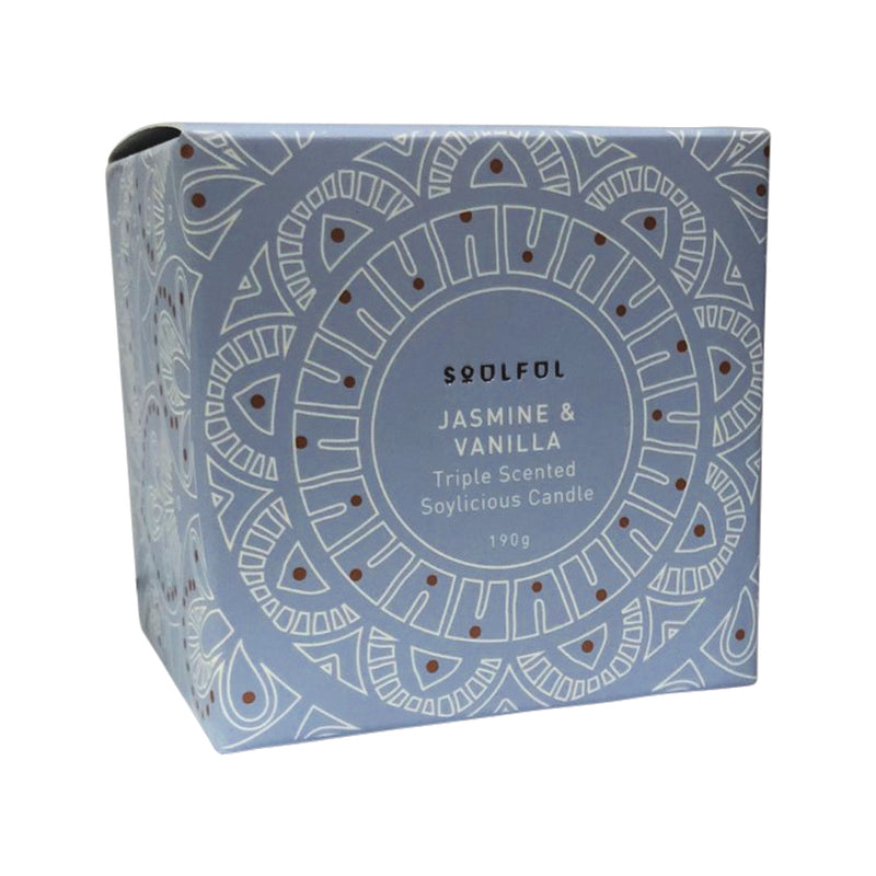 Distillery Fragrance House Soy Candle Soulful (Jasmine & Vanilla) 190g