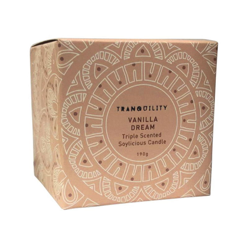 Distillery Fragrance House Soy Candle Tranquility (Vanilla Dream) 190g