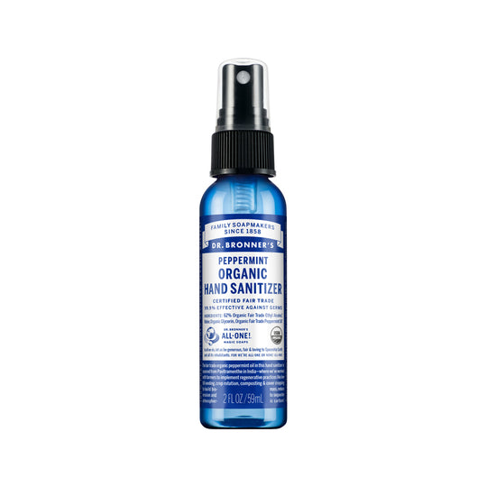 Dr. Bronners Organic Hand Sanitizer Peppermint 59ml