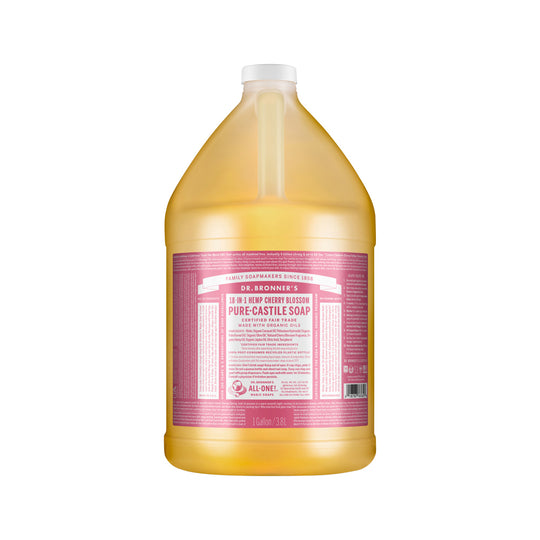 DR. BRONNERS PURE-CASTILE MAGIC SOAP LIQUID (18-IN-1) CHERRY BLOSSOM 3.78L
