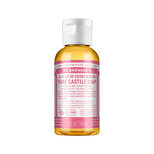 DR. BRONNERS PURE-CASTILE MAGIC SOAP LIQUID (18-IN-1) CHERRY BLOSSOM 59ML