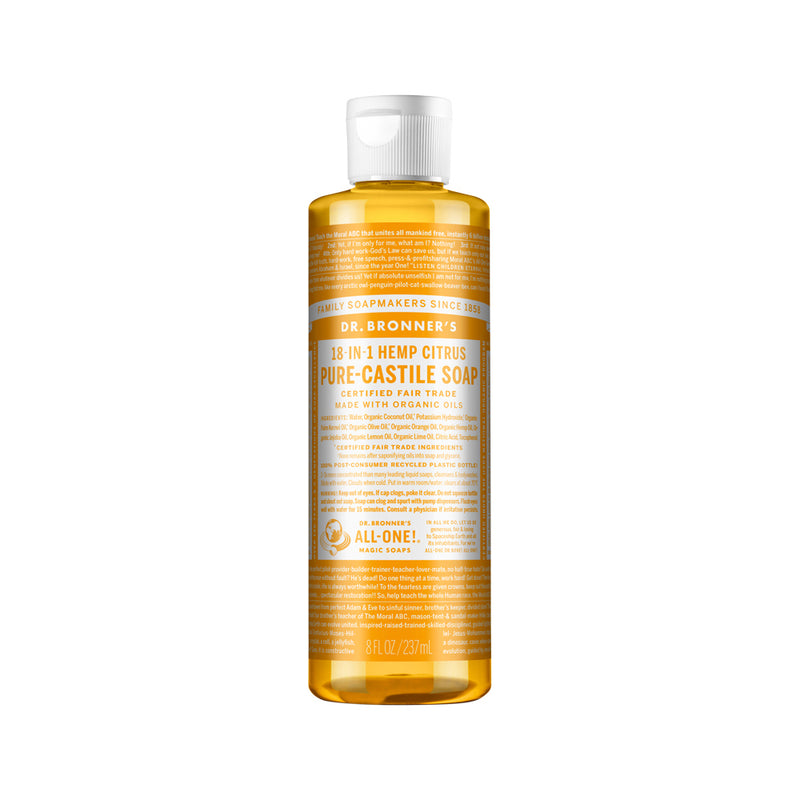 DR. BRONNERS PURE-CASTILE MAGIC SOAP LIQUID (18-IN-1) CITRUS 237ML