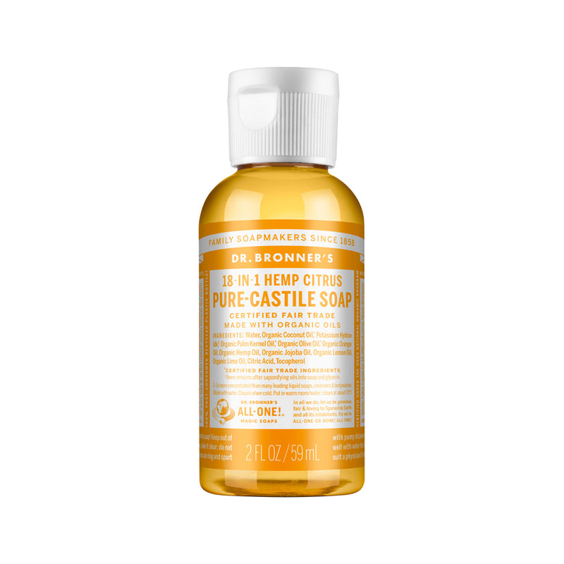 DR. BRONNERS PURE-CASTILE MAGIC SOAP LIQUID (18-IN-1) CITRUS 59ML