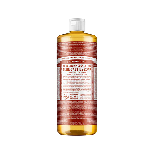 DR. BRONNERS PURE-CASTILE MAGIC SOAP LIQUID (18-IN-1) EUCALYPTUS 946ML