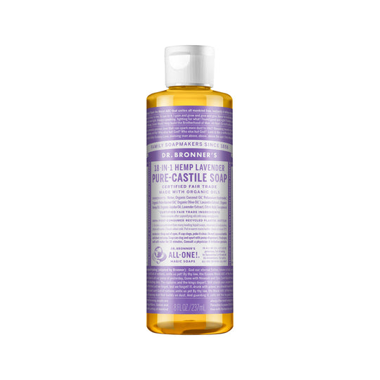 DR. BRONNERS PURE-CASTILE MAGIC SOAP LIQUID (18-IN-1) LAVENDER 237ML