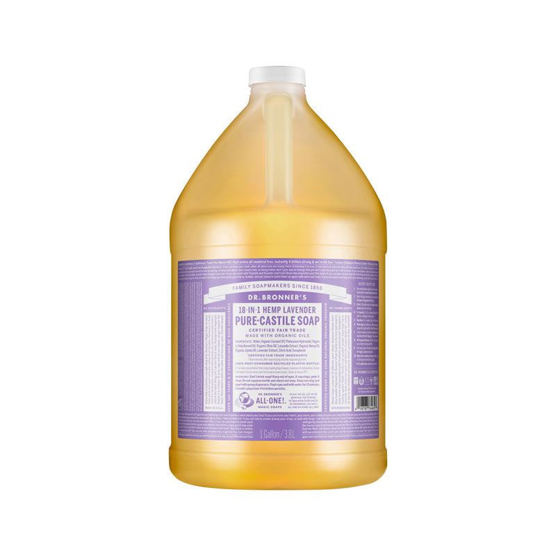 DR. BRONNERS PURE-CASTILE MAGIC SOAP LIQUID (18-IN-1) LAVENDER 3.78L