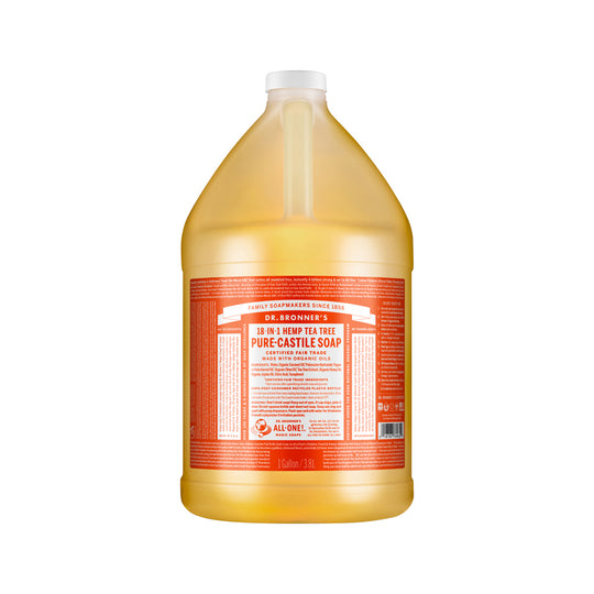 DR. BRONNERS PURE-CASTILE MAGIC SOAP LIQUID (18-IN-1) TEA TREE 3.78L