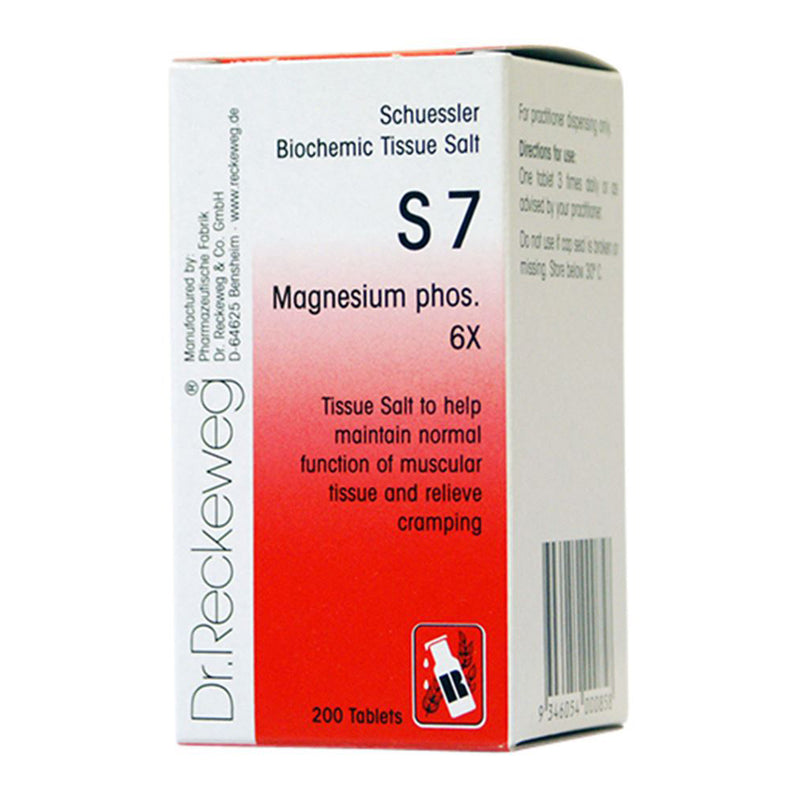 Dr. Reckeweg Schuessler BioChemic Tissue Salt S7 (Magnesium phos. 6X) 200t