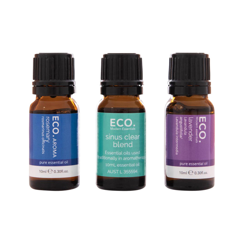 ECO. Modern Essentials Essential Oil Trio Travel Essentials 10ml