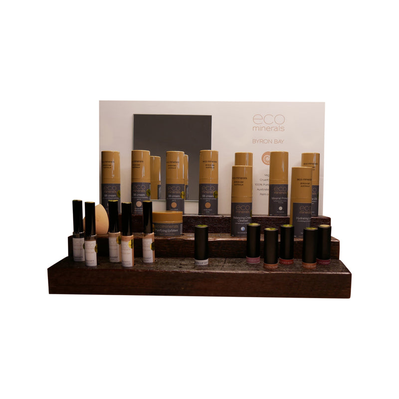 Eco Minerals Creams + Assorted Counter Display Stand