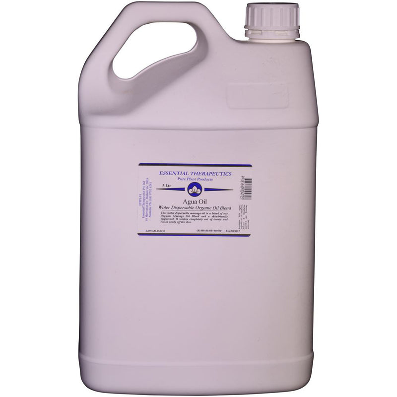 Essential Therapeutics Massage Oil Blend Agua 5L