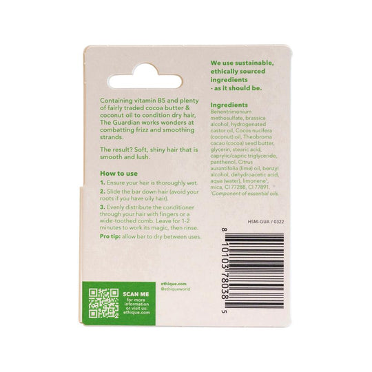 Ethique Bar Conditioner Nourishing Solid The Guardian (For Balanced To Dry Hair) 15g  SELL THROUGH