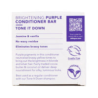 Ethique Bar Conditioner Brightening Purple Tone It Down (For Blonde and Silver Hair) 60g  SELL THROUGH