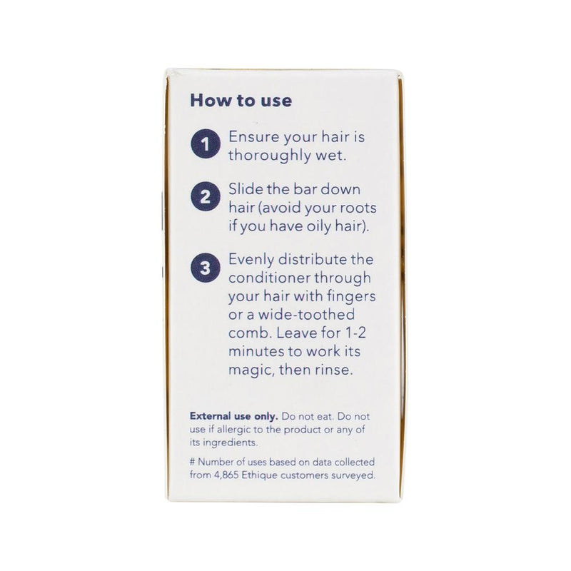 Ethique Bar Conditioner Lightweight Solid Wonderbar (For Oily To Balanced Hair) 60g