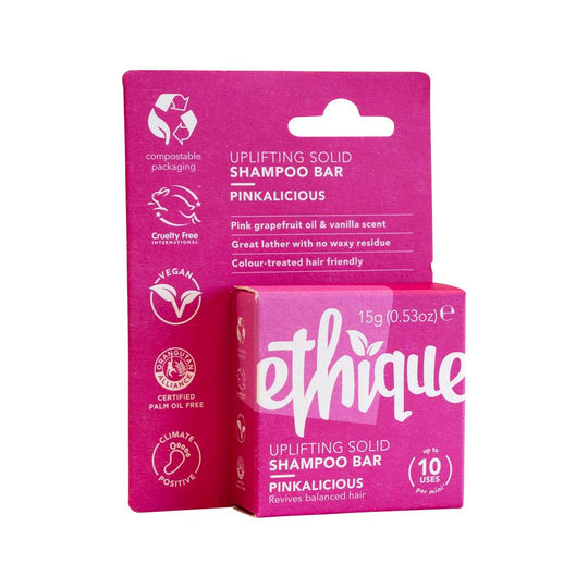 Ethique Bar Shampoo Uplifting Solid Pinkalicious (Revives Balanced Hair) 15g  SELL THROUGH