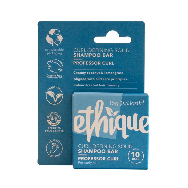 Ethique Bar Shampoo Curl-Defining Professor Curl (For Curly Hair) 15g  SELL THROUGH