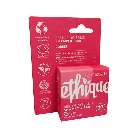 Ethique Bar Shampoo Restoring Solid Sorbet (For Balanced Hair) 15g  SELL THROUGH