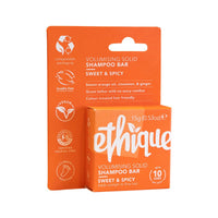 Ethique Bar Shampoo Volumising Solid Sweet & Spicy (Adds Oomph To Fine Hair) 15g  SELL THROUGH