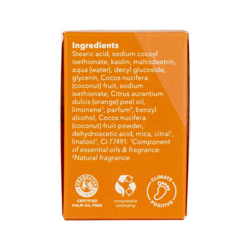 Ethique Body Cleanser Solid Cream Orange and Vanilla (For All Skin Types) 105g  SELL THROUGH