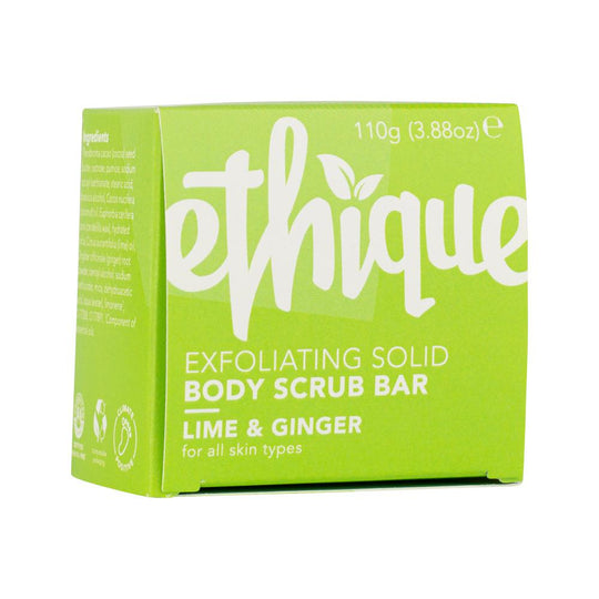 Ethique Body Scrub Bar Exfoliating Solid Lime & Ginger (For All Skin Types) 110g  SELL THROUGH