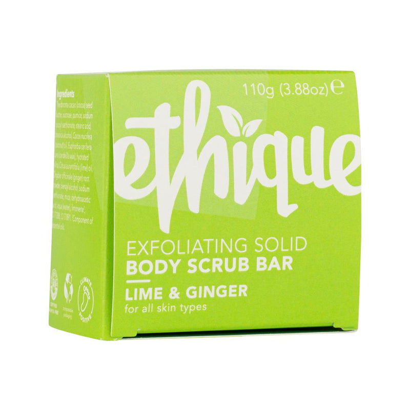 Ethique Body Scrub Bar Exfoliating Solid Lime & Ginger (For All Skin Types) 110g  SELL THROUGH