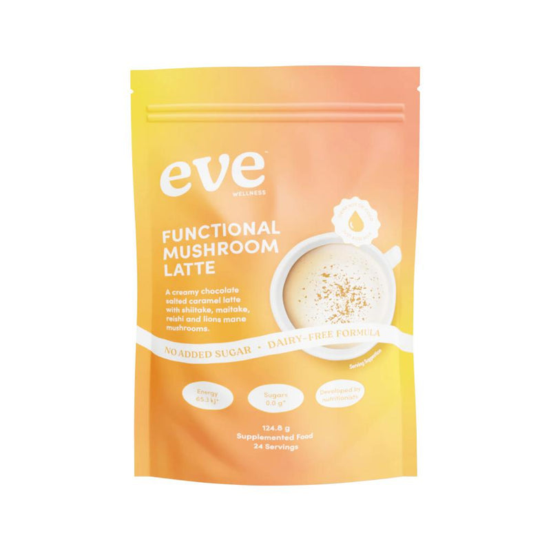 EVE WELLNESS FUNCTIONAL MUSHROOM LATTE 124.8G