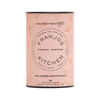 Franjos Kitchen Lactation Biscuits Fig & Almond Tanker Topper 252g SELL THROUGH NEW SKU 2945438