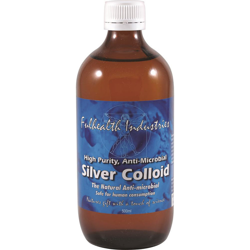 Fulhealth Industries High Purity Anti-Microbial Silver Colloid 500ml