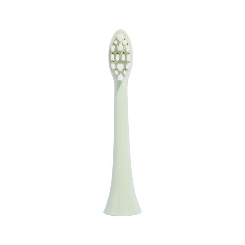 Gem Electric Toothbrush Replacement Heads Mint Green x 2 Pack