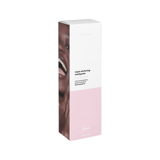 Gem Triple Whitening Toothpaste Coconut Mint 100g