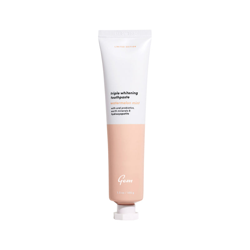Gem Triple Whitening Toothpaste Watermelon Mint 100g