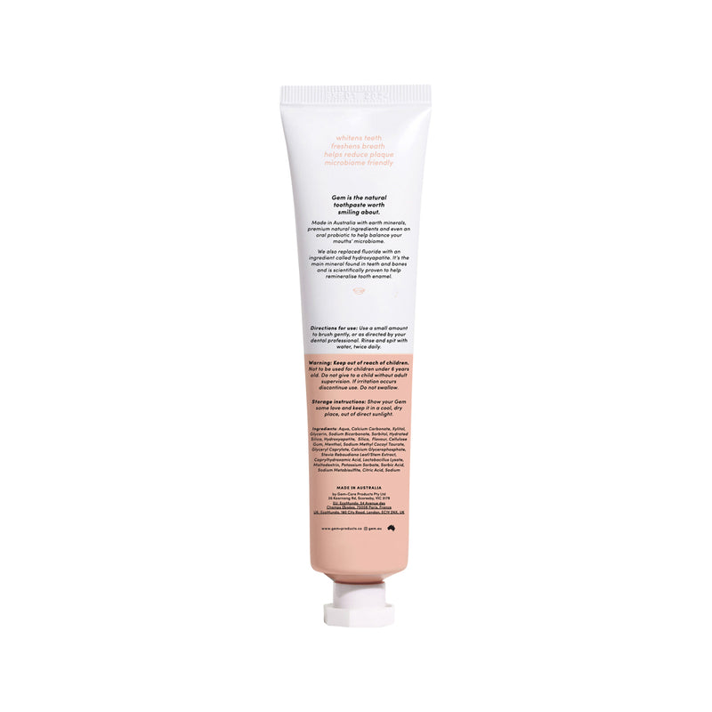 Gem Triple Whitening Toothpaste Watermelon Mint 100g