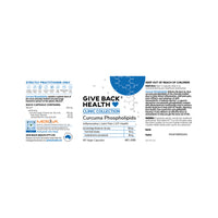 Give Back Health Clinic Collection Curcuma Phospholipids 60vc