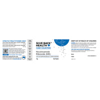 Give Back Health Clinic Collection Nicotinamide Riboside (NR) Oral Powder 25g  SELL THROUGH