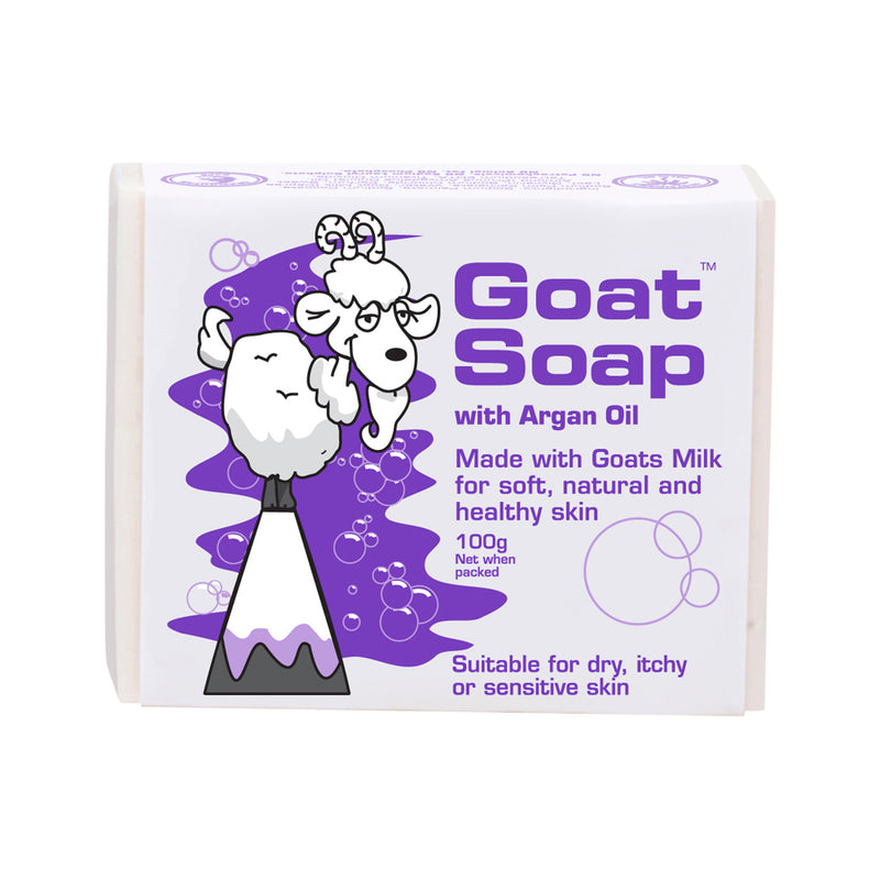 Goat Soap Australia Goat Soap Bar Argan Oil 100g  SELL THROUGH