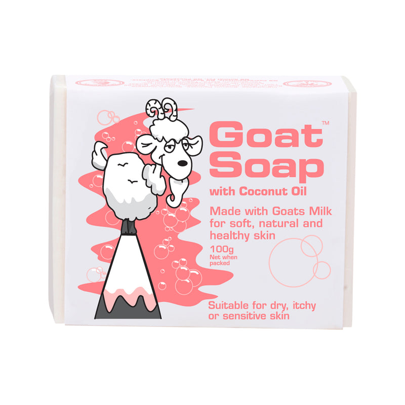 Goat Soap Australia Goat Soap Bar Coconut 100g  SELL THROUGH