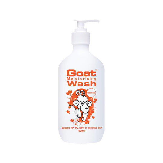 Goat Soap Australia Goat Moisturising Wash Oatmeal 500ml  SELL THROUGH