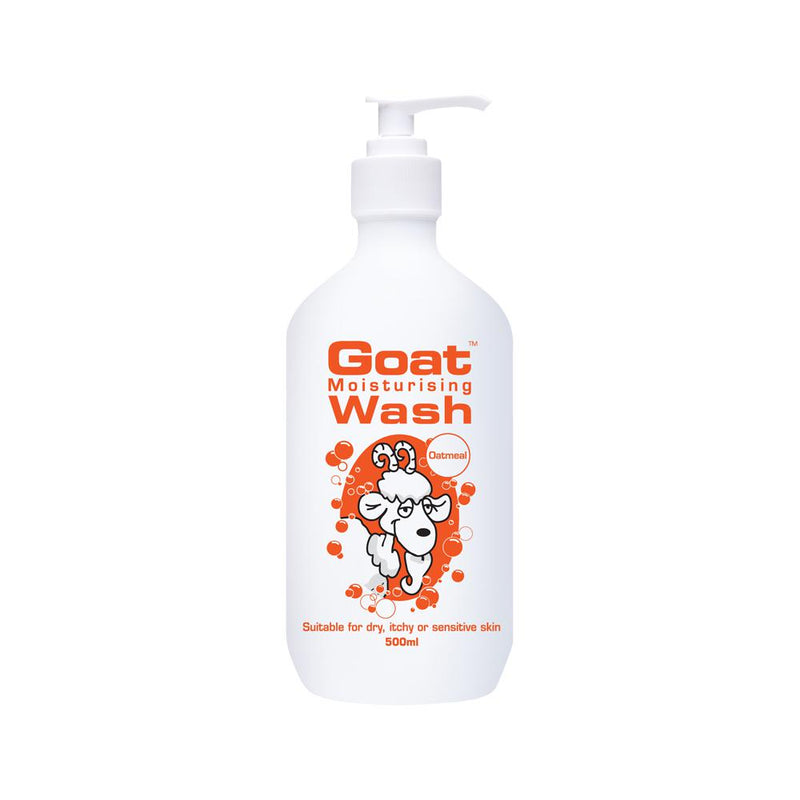 Goat Soap Australia Goat Moisturising Wash Oatmeal 500ml  SELL THROUGH