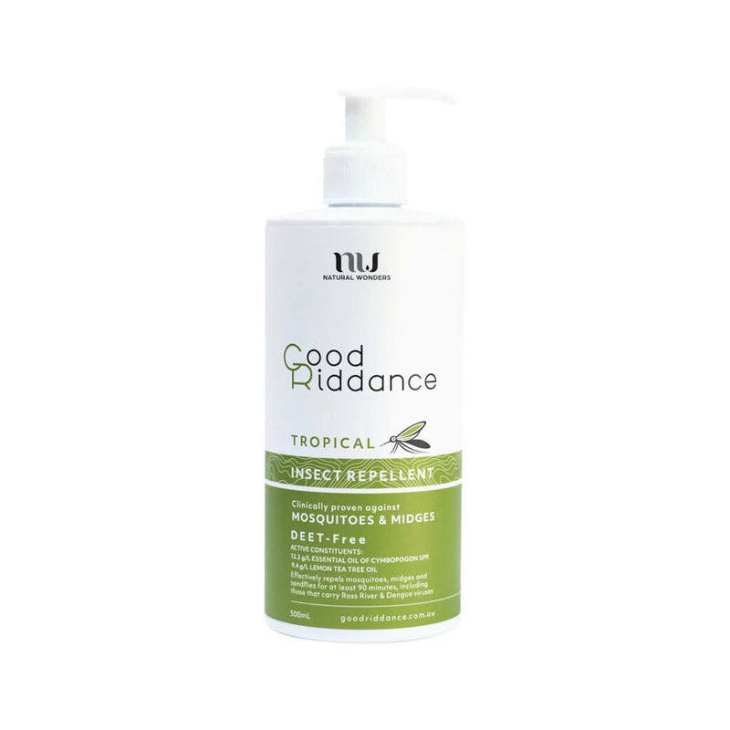 GOOD RIDDANCE INSECT REPELLENT TROPICAL 500ML