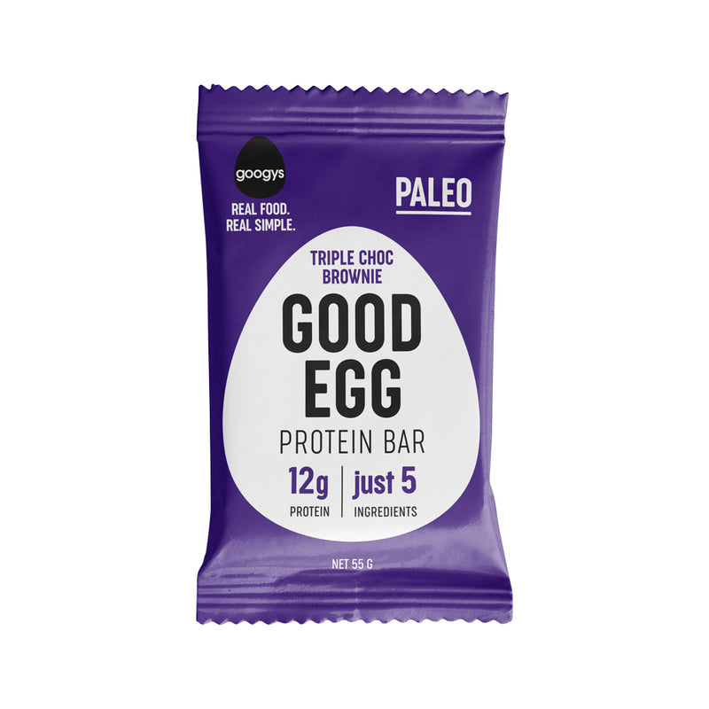 Googys Good Egg Protein Bar Mixed 55g x 12 Display