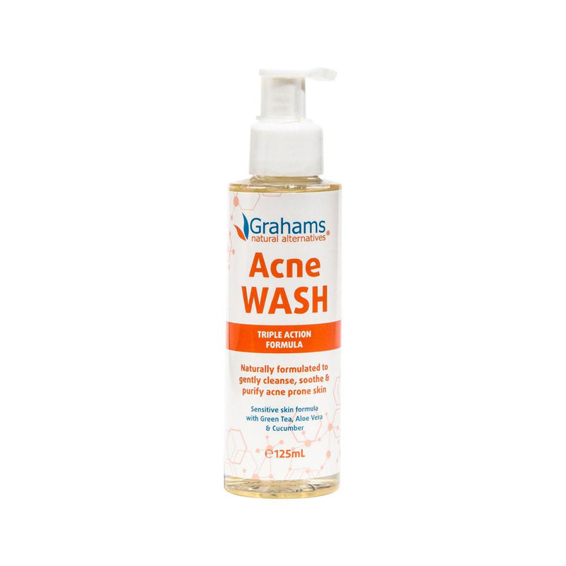 Grahams Natural Acne Wash 125ml