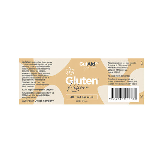 GutAid Gluten Relieve 40c