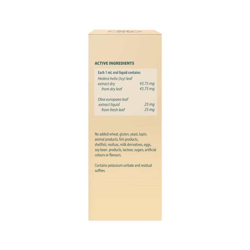 Henry Blooms Kids Liquid Cough Calm Ivy with Olive Leaf Orange 100ml