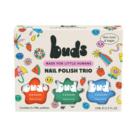 HANAMI BUDS KIDS NAIL POLISH TRIO ZAP 3 X 9ML