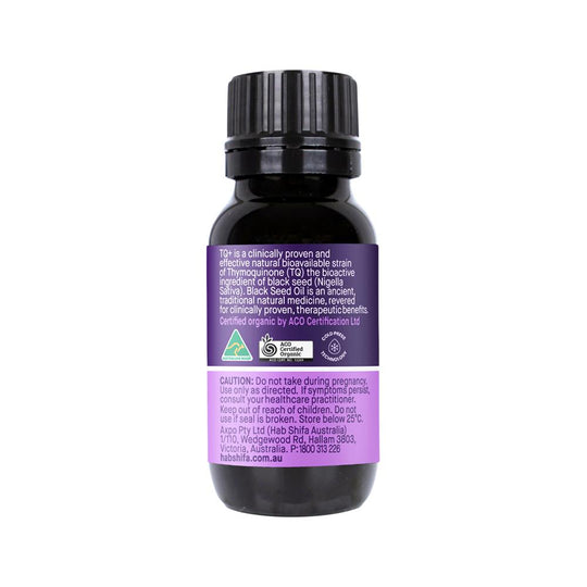 Hab Shifa TQ+ Organic Cold Pressed Black Seed Oil 50ml